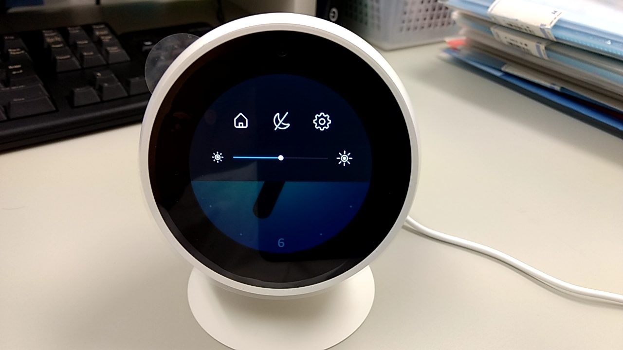 Amazon「Echo Spot」のアカウントをリセットして初期化する方法